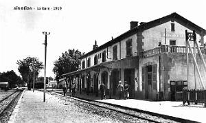 Ain-Beida - Gare - 1919